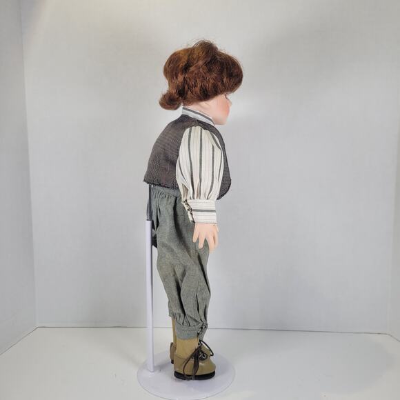Doll Paradise Galleries Patrick Porcelain Boy Numbered Year 1996 Cindy Shafer - Picture 7 of 12